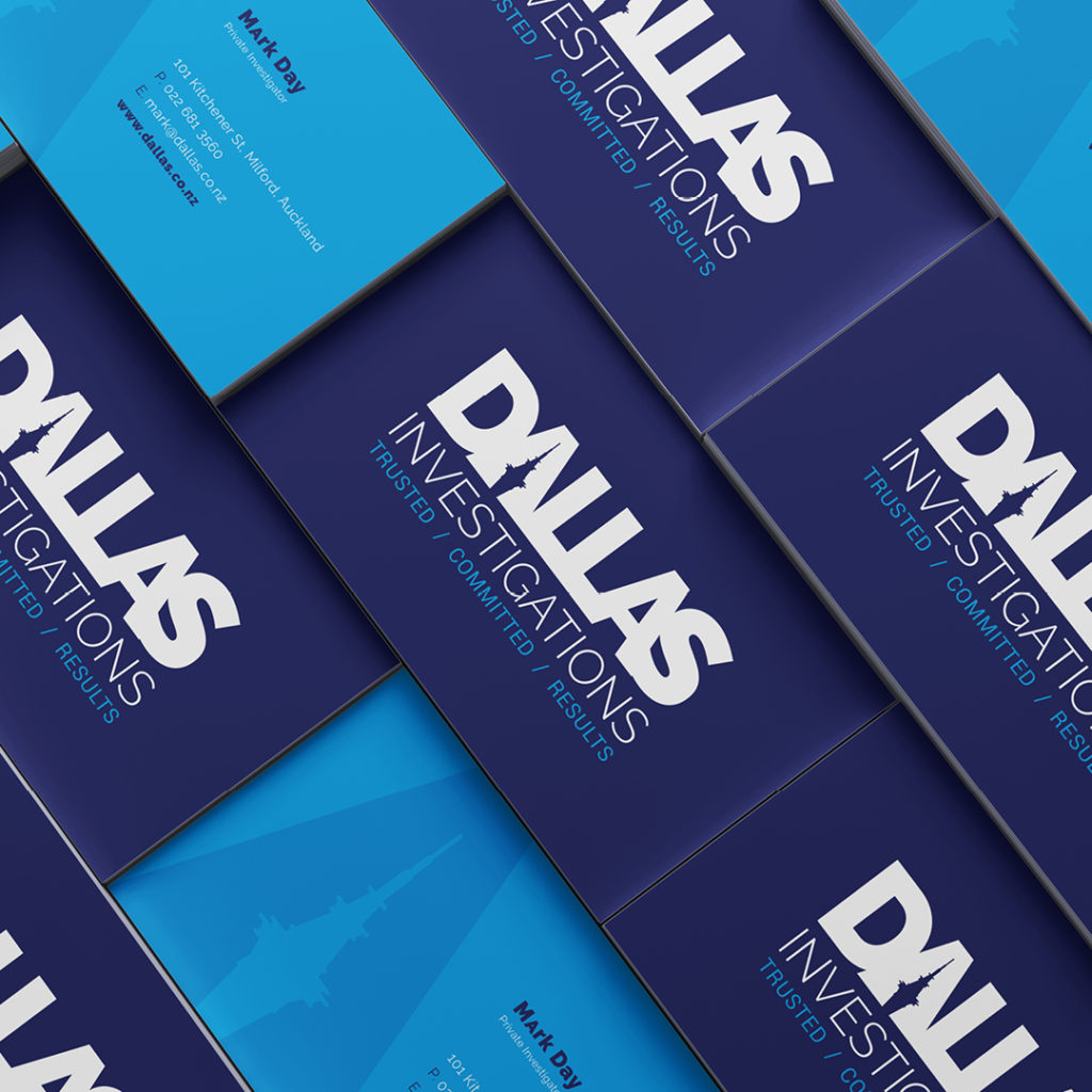 Dallas Investigations Visual Identity